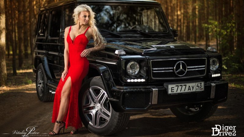 Mercedes G AMG and Girls, Mercedes Benz G, Gelendvagen Mercedes