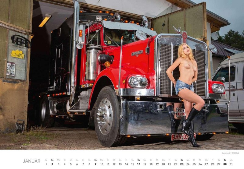 Girls and trucks, American trucks and girls, Beautiful girls and trucks