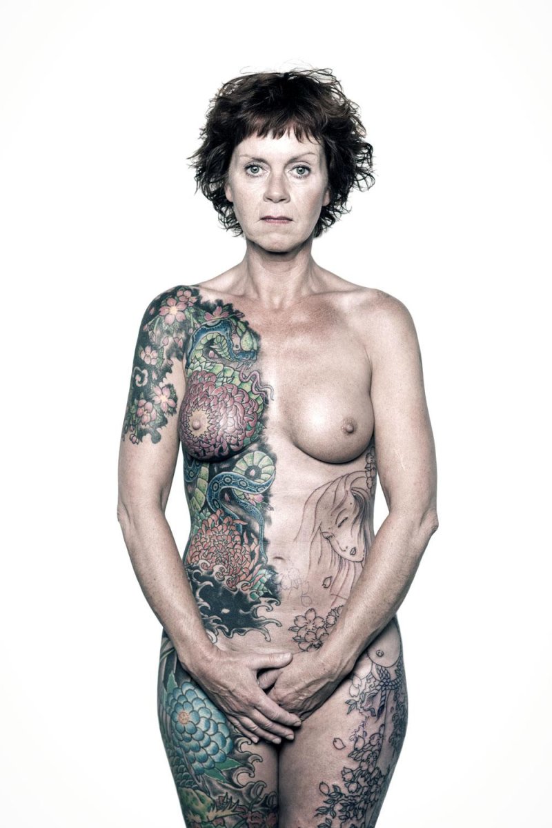 Naked women with tattoos, Naked tattooed women, Woman with tattoos
