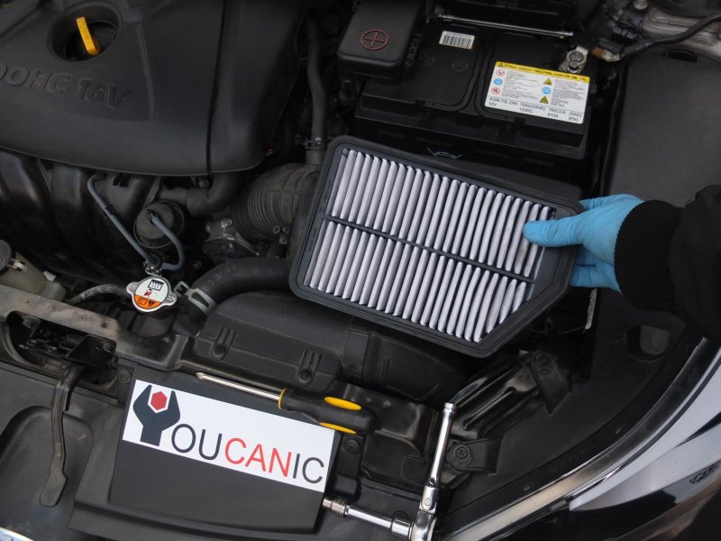 Solaris Air filter, Hyundai Solaris Air filter, Air filter of engine