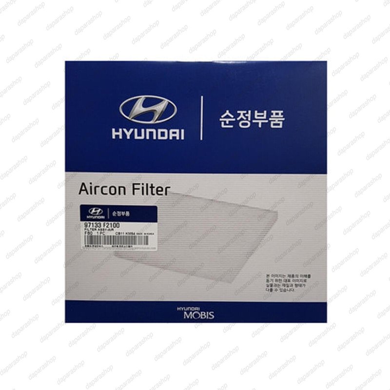 Air filter for Hyundai, Filter salon Hyundai Kia, Filter salon Hyundai