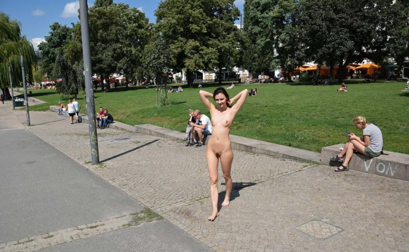 Walking naked nude in public nip, The walk is naked, Naked
