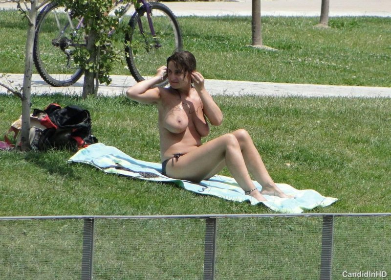 Naked sunbathing in parks, Nudism, Naked in the park