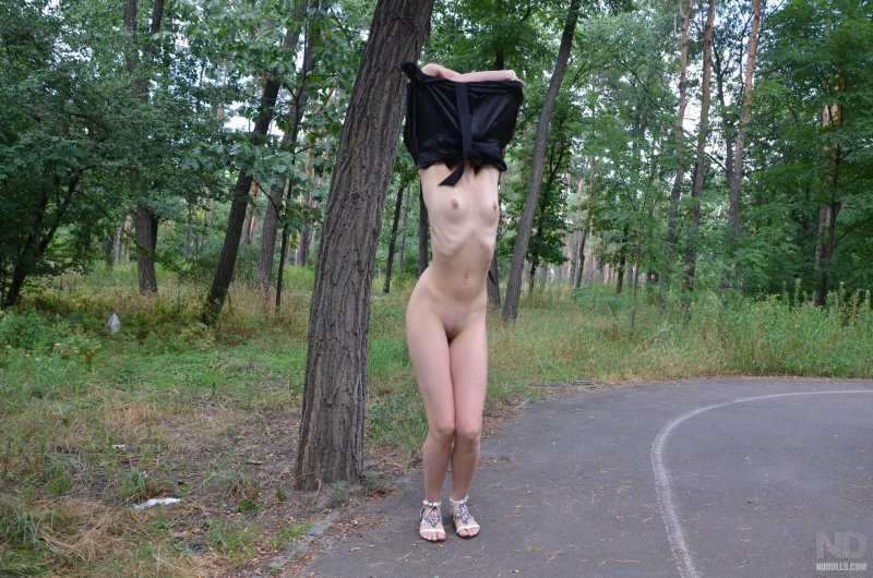 Naked walk in the park, Naked girls in the park, Sepaled in the park