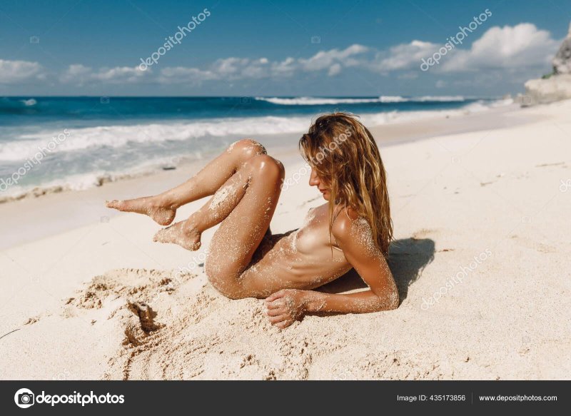 Nudism, Photoshoots on the beach, Woman on the beach