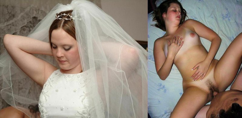 Naked brides after the wedding, Naked brides with big tits, Naked brides amateur