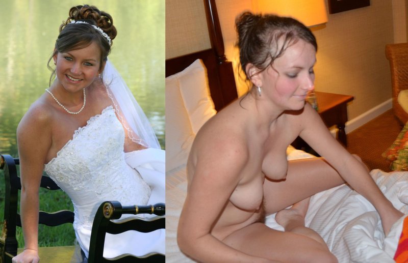 Private bride, Naked brides after the wedding, Homemade bride