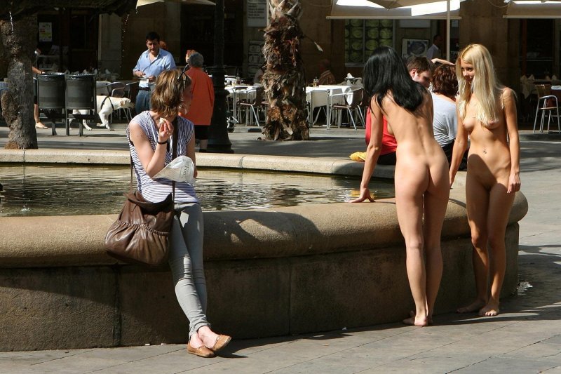 Walking naked along the street, Forced nudity in public, Naked women humiliation on the street