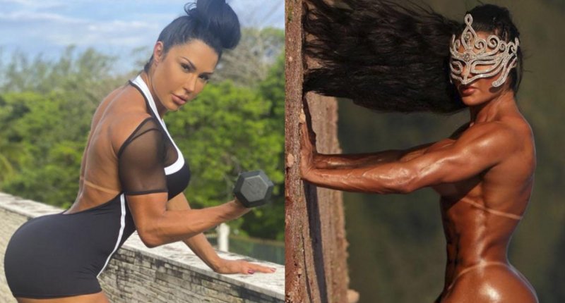 Gracyanne barbosa, Grazian Barbosa, Fitness model Gracyanne Barbosa