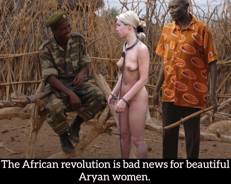 African wars, In Africa, Slaves porn