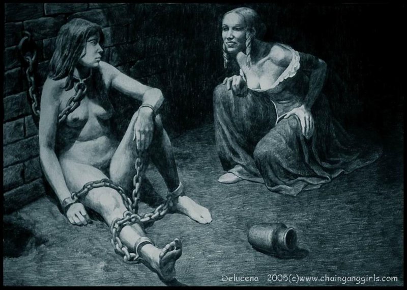 Naked slaves of the Middle Ages, Brown slaves, Mark Desadov Inquisition