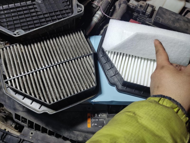 Chevrolet Captiva Air filter, Air filter replacement, Air filter Opel