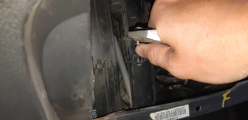 Aveo Salon filter, Chevrolet Aveo salon filter, Replacement of the salon filter