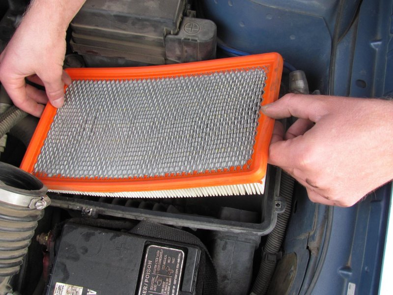 Air filter Lada, Air filter Chevrolet Malibu, Replacing air filter